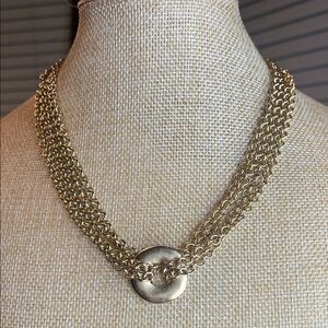 Vintage Erwin Pearl Gold Multi-Strand Necklace